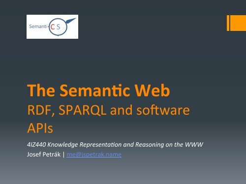 The Seman c Web