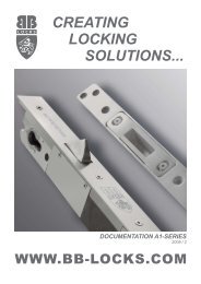 a1electro-mechanical security lock