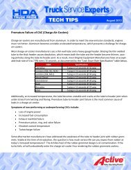 Premature Failure of CAC (Charge-Air-Coolers) - Drive Train ...