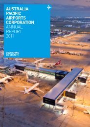 Melbourne Airport 2011 Annual Report