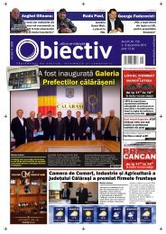 A fost inauguratÄ Galeria PrefecÅ£ilor cÄlÄrÄÅeni - Obiectiv