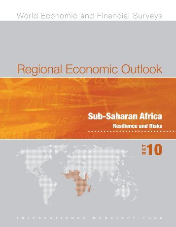 IMF, Regional Economic Outlook, Africa, October 2010 - Relooney.info