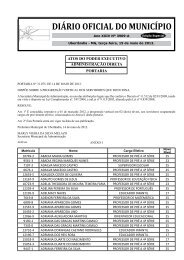 DIÃRIO OFICIAL DO MUNICÃPIO - Prefeitura Municipal de UberlÃ¢ndia