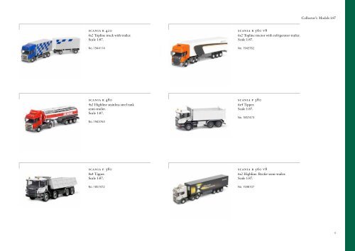 Scania Selection Models