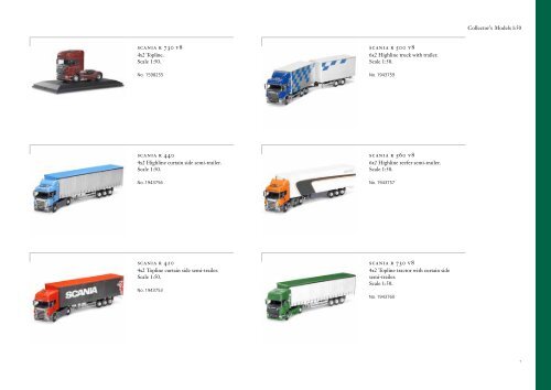 Scania Selection Models