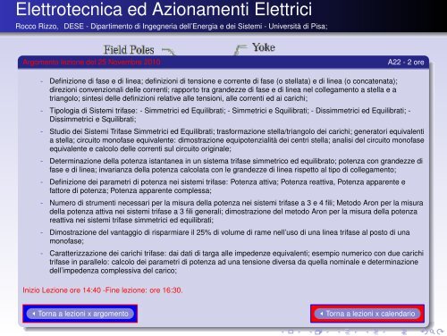 to get the file - Dipartimento di Sistemi Elettrici e Automazione