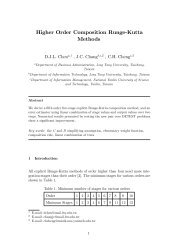 Higher Order Composition Runge Kutta Methods