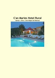C'an Maries Hotel Rural - Eliza was here