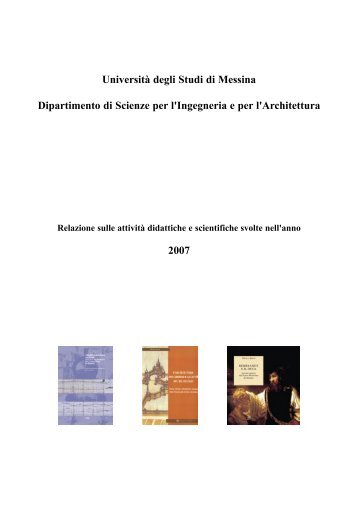 UniversitÃ  degli Studi di Messina Dipartimento di Scienze per l ...