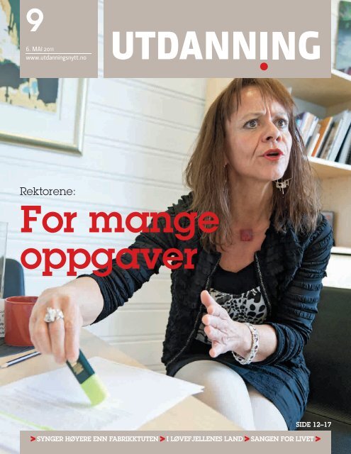 Utdanning nummer 09 2011 - Utdanningsnytt.no