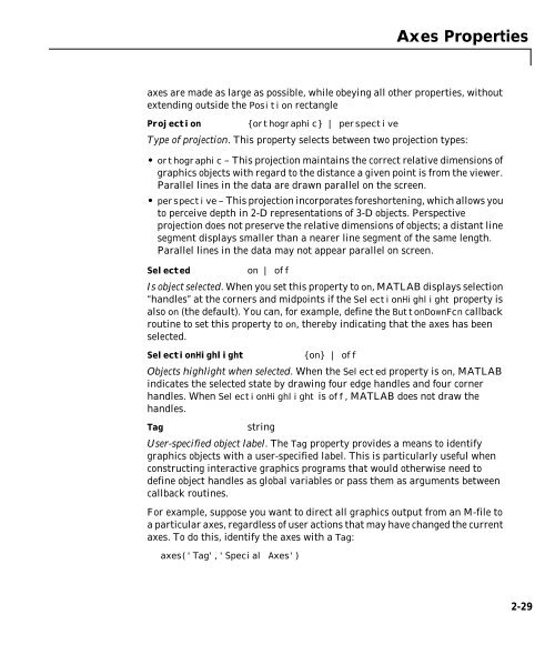 MATLAB Function Reference (Volume 2: Graphics)