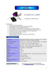 FLOOD UV LAMP - amba italia srl