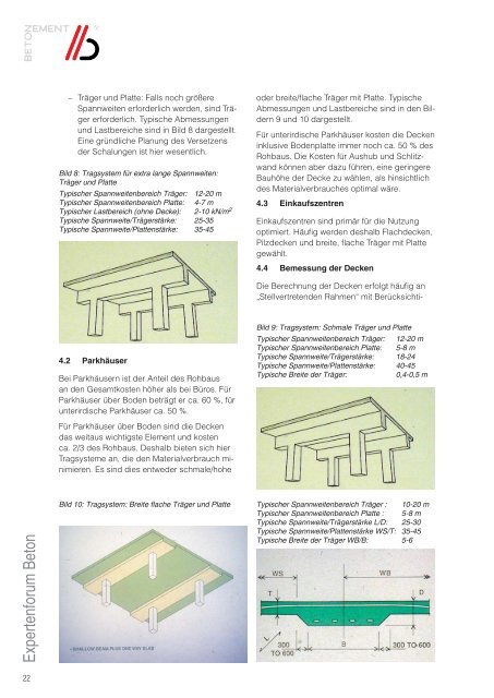 Vorgespannte Flachdecken - DYWIDAG Systems International