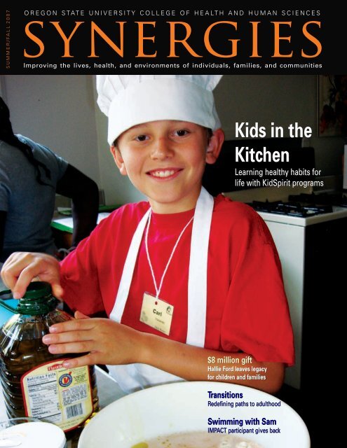 Kids in the Kitchen Kids in the Kitchen - College of Public Health and ...