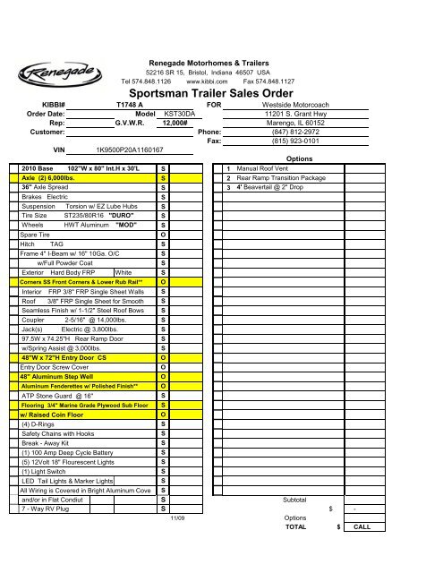 T1748 Customer - Westside Motorcoach