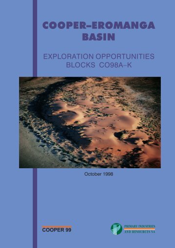 COOPER BASIN EXPLORATION OPPORTUNITY BLOCKS ... - MISA
