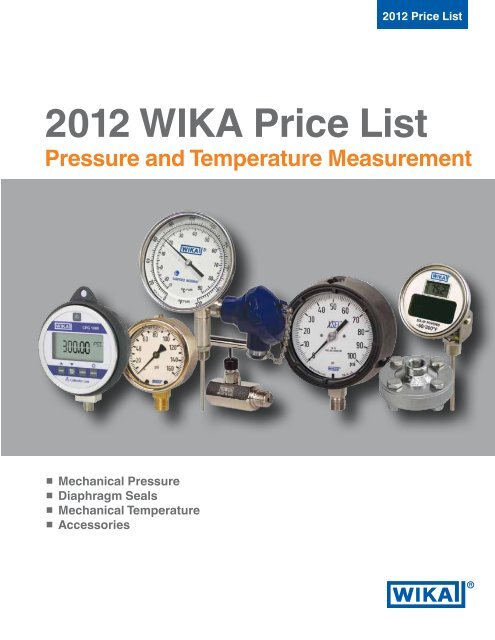 Vertical Manometer Wika for Vacuum and Print Class 2.5 G1/8 " G1/4 " G1/2 " Air 