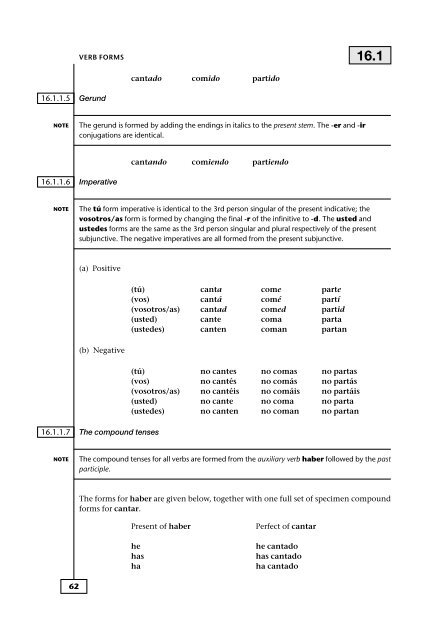 Modern Spanish Grammar: A Practical Guide