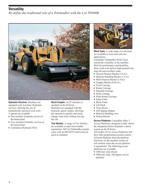 TH460B Telehandler