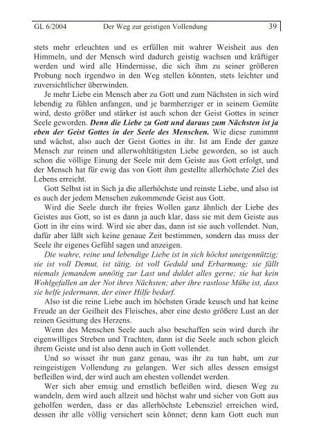 GL 6/2004 - der Lorber-Gesellschaft eV