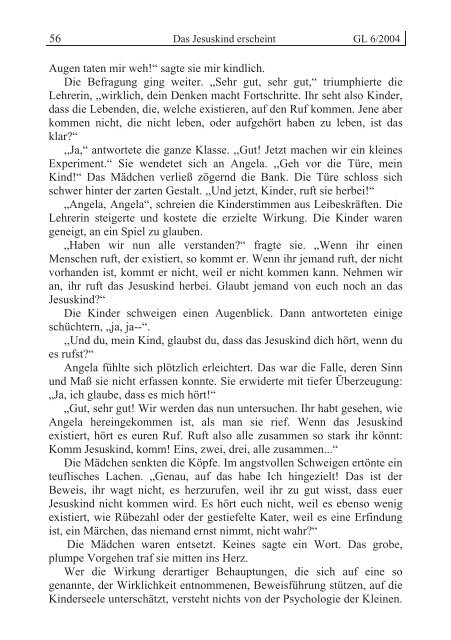 GL 6/2004 - der Lorber-Gesellschaft eV