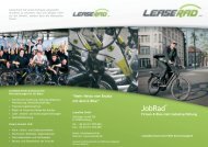 LeaseRad Flyer - JobRad