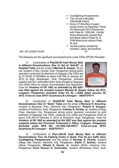 to view... - CIDG - Philippine National Police