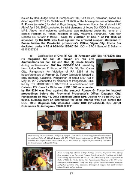 to view... - CIDG - Philippine National Police