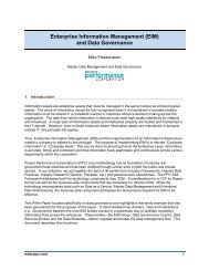 (EIM) and Data Governance - PPC