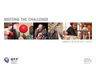 QEF Annual Review 2011-2012