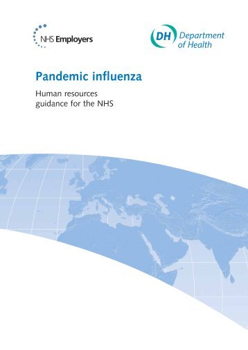 Pandemic influenza: Human resources guidance ... - NHS Employers