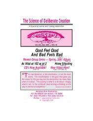 The Science Of Deliberate Creation - Abraham-Hicks Publications