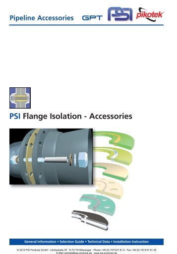 PSI Flange Isolation - Accessories - PSI Products GmbH