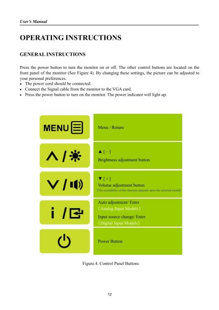 TABLE OF CONTENTS - Hannspree