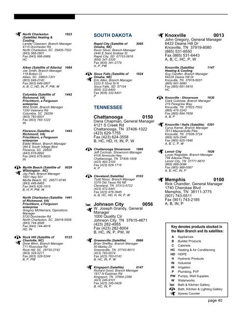 Locations Directory - Ferguson Enterprises, Inc.