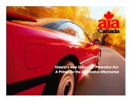 download the presentation - Automotive Industries Association of ...