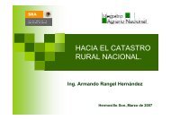 HACIA EL CATASTRO RURAL NACIONAL