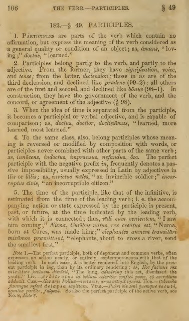 The principles of Latin grammar; comprising the ... - Essan.org