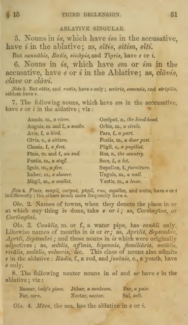 The principles of Latin grammar; comprising the ... - Essan.org