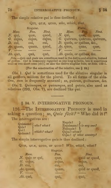 The principles of Latin grammar; comprising the ... - Essan.org