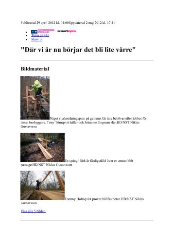 "DÃ¤r vi Ã¤r nu bÃ¶rjar det bli lite vÃ¤rre" - Leader i SkÃ¥ne