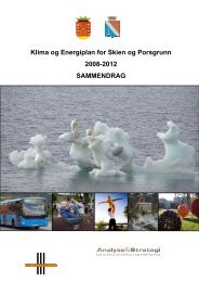 Klima og Energiplan for Skien og Porsgrunn 2008-2012 ...