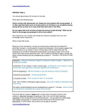 best ielts essay