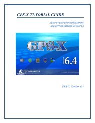 GPS-X Tutorial Guide