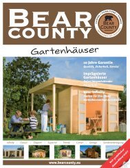 Bear County - Gartenhaus-Shop24