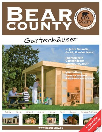 Bear County - Gartenhaus-Shop24