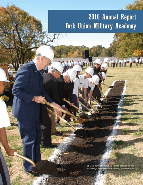 2010 Annual Report Fork Union Military Academy