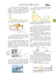 1. Considere o trecho ABC da figura sem atrito. Um corpo de massa ...