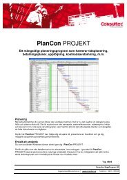 PlanCon PROJEKT - Consultec