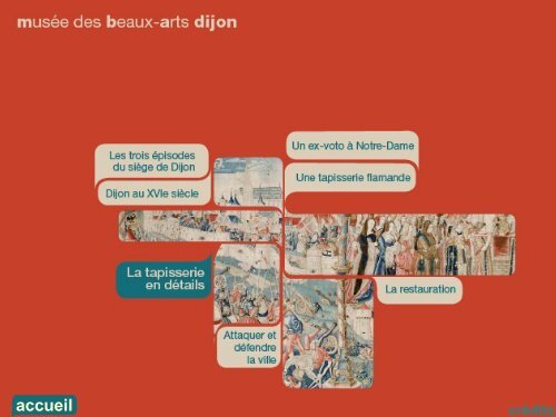 Flandre, La tapisserie du SiÃ¨ge de Dijon, aprÃ¨s 1513 - MusÃ©e des ...